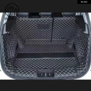 レザーカー トランク マットカーゴチェリーティゴ 4 E 5X プロ DR 5.0 2021-23 リアブーツカーペットパッド カバー キャットペット - C