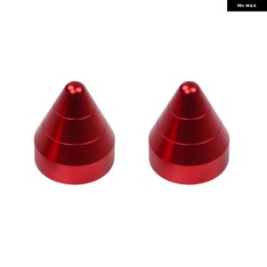 2個 防止テールバンパー 装飾 外装スタイリング メルセデススマートフォーツーフォーフォー 453 - Red A