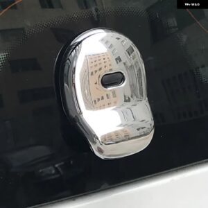 トランク ハンドルカバー 装飾 ステッカー ガラスハンドルシェル NEW スマートフォーツー 453 外装 - Silver