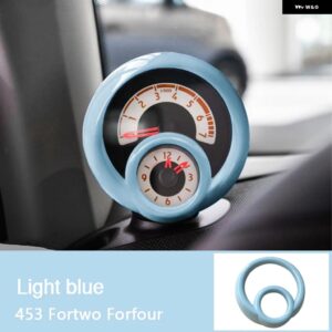 タコメーター 装飾 カバー ステッカー パーツ メルセデススマート 453 フォーツーフォーフォースタイリング - Light Blue