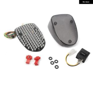 一体型 テールライト リア テールライト ヤマハ ロイヤルスター XVZ1300 /VSTAR 650 1100 /ロードスター XV1600 ウィンカーランプ Eマーク - smoke
