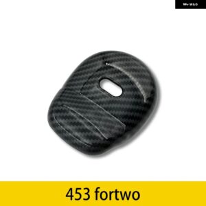 外装モデリング カーボン ABS プラスチック 装飾 メルセデス スマート 453 フォーツー バックミラー - Trunk handle