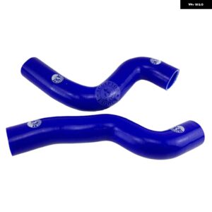 シリコンラジエータークーラントヒーターホース フィアット ランチア デルタ インテグラール 16V MK2 2個 - K8-87 BLUE