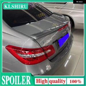 W207 C207 カーボン/ABS トランク スポイラー R スタイルウィング メルセデス E クラスクーペ 2008 - 2016 E200 E250 E300 E350 - Unpainted