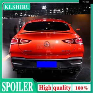 メルセデス GLE クーペクラス W167 C167 GLEE ABS スポイラー テール トランク スポイラー リアウイング テール ウイング 装飾 2020-UP - Carbon fiber pattern