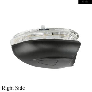 バックミラー ウィンカー LED ライトアウターミラー ランプリピーター VW ゴルフ 6 2010-2012 トゥーラン ジェッタ 2011-2015 マーカー - Right Side(1PCS)