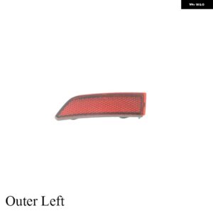 リアバンパー リフレクターライト フォグランプ 防曇 フォグライト フォグランプ VW ティグアン L 2017-20 - Outer Left