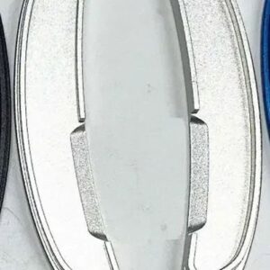 2個 アルミシフトペダルカバー ランサー 2007-2019 CX CY CZ ギアチェンジ ステッカー パジェロ スポーツ KH NOT ASX - Silver