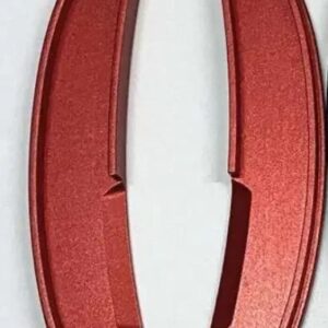 2個 アルミシフトペダルカバー ランサー 2007-2019 CX CY CZ ギアチェンジ ステッカー パジェロ スポーツ KH NOT ASX - Red