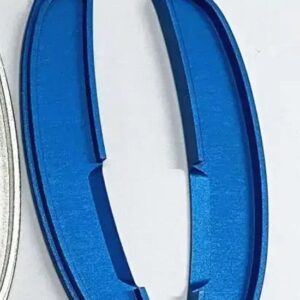 2個 アルミシフトペダルカバー ランサー 2007-2019 CX CY CZ ギアチェンジ ステッカー パジェロ スポーツ KH NOT ASX - Blue
