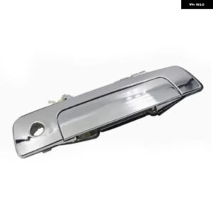 クロームアウトサイドドアハンドル パジェロ ピニンIO H60 H70 MR271871 ロックランサー 1997-2002 バックル CK00 CP00 EA00 - front right outside