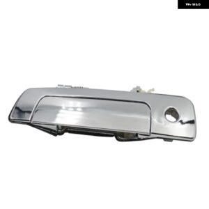 クロームアウトサイドドアハンドル パジェロ ピニンIO H60 H70 MR271871 ロックランサー 1997-2002 バックル CK00 CP00 EA00 - front left outside