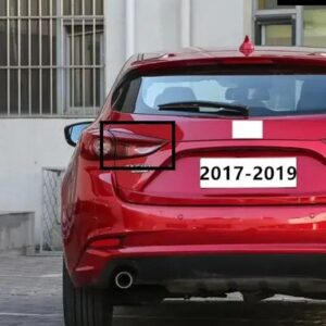 インナー 2017-2019 LED テールライト MAZDA3 ハッチバックバルブ 無 テールリアライト アクセラパーキング ウィンカー ランプ - L INNER