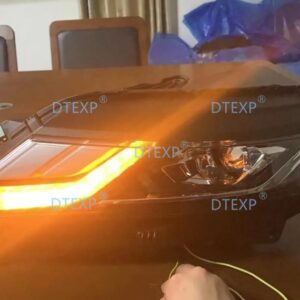 デュエルカラー LED ヘッドランプ L200 トリトンピックアップ ヘッドライト トリション L200 2019 2020 LHD ダイナミック ウィンカー LED ランプ - LHD LEFT