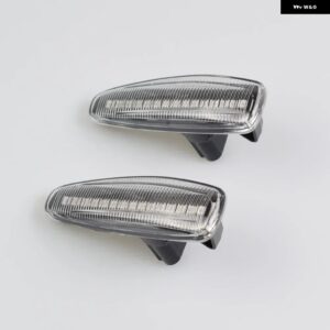 2個 LED サイドフェンダー ダイナミック ウィンカー ライト マーカーランプ ランサーエボリューション EVO アウトランダー 2007-2012 サイドターンランプ