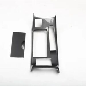 LHD WINDOWS スイッチ カバー ステッカー ランサー CY カーボン ボード FORTIS GT CXドア デコレーション プレート EVO 10 X - shift cover