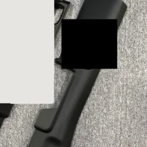 フロントドアスカッフプラステ ランサー 7656A049XA CY カーボンコーティングブラックボード FORTIS インナーシルバッティング EVO CZ - BLACK RIGHT