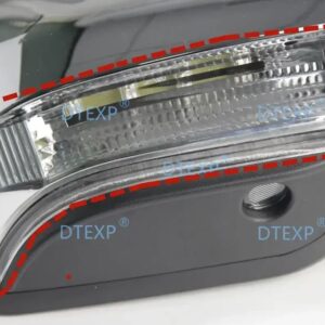 サイドミラー LED ウィンカー ランプ パジェロ V90 8351A029 クリップ付きランプモンテロ V80 リアガラスライトショーグン V70 - right led