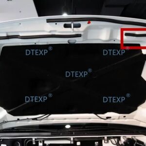 ボンネットゴムシール パジェロ V73 ボンネットゴム ウェザーストリップ モンテロ 車体ゴム将軍 V77 V75 MR437091 - L small MR437095
