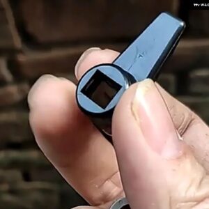 テールドアノブ パジェロ V73 ツーリングホールカバー モンテロドア ロックフック ショーグン V93 V97 MR655330 ブラックベージュ - 1 piece stick black