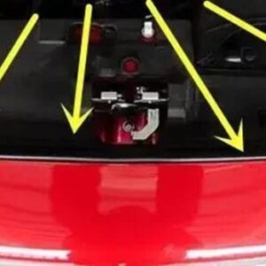フードラバーランサー CY CX 5902A067 2007-2020 ボンネットウェザーストリップ 防水 ストリップ EVO 10 X 5902A096 3 選択 - front 5902A097