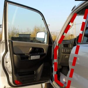 5ドアドア ゴムシール パジェロ ミニ H60 H70 MR346069 ウェザーストリップ モンテロ ピニンオープニングラバー ショーグンIO - Left Front