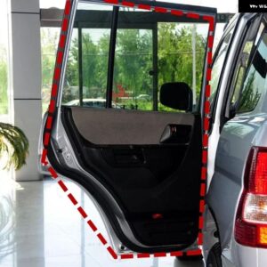 5ドアドア ゴムシール パジェロ ピニン H60 H70 MR351386ドア オープニングポスト モンテロ ミニアウトラバー ショーグンIO - Left Rear