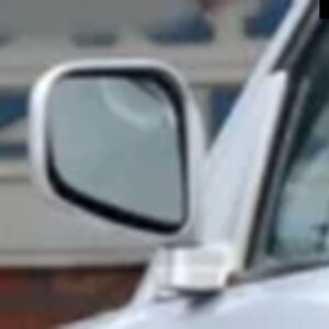 LHD サイドミラー パジェロ ミニ リアパーキングガラス ホルダー 付き モンテロ ピニン ショーグン IO ヒートガラス付き - Left glass heat