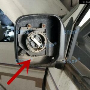 LHD サイドミラー ガラス ラウンドホルダー 付き パジェロ V30 MB696520 モンテロ 2TH リアガラス SHOGUN 1989-1999 - Left glass