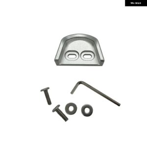 フルキット アルミロック テールドアダンパー パジェロ V73 V87 V93 V97 テールドアロック モンテロドア ロックコラム ネジ2本付き - sliver kit