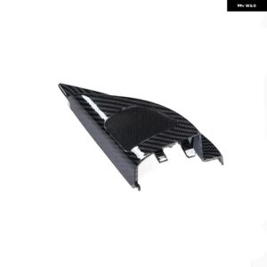 フロントドア トライアングル スピーカー カーボンボード ランサー CX CY CZ 7221A223 トリム サッシ スピーカー ピラー A トランペット カバー EVO - Left
