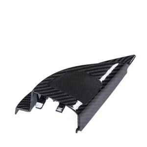 フロントドア トライアングル スピーカー カーボンボード ランサー CX CY CZ 7221A223 トリム サッシ スピーカー ピラー A トランペット カバー EVO - right