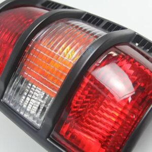 ワイドボディ ブラックテールランプ パジェロ V33 MB831489 パーキングライトモンテロ V20 1989-1999 ウインカー クリアランスライト - right black wide