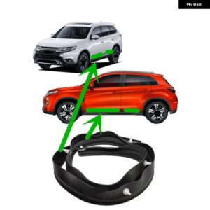 ドアシール ゴムアウトランダー 2013-2019 5725A289 GF GG ウェザーストリップ ASX RVR GA 防雨 2010-2020 5725A290 - 4 pcs kit