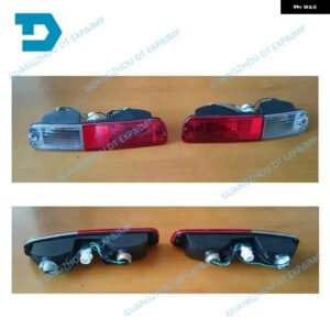 リアライト パジェロ V73 2003-2006 バック フォグランプ モンテロ V75 ストップランプ SHOGUN V77 MN133775 MN133776 電球付き - 2 Piece