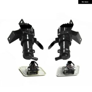 スズキ 1 4ピース 2006-2011 ノズルカバー GRAND VITARA ヘッドライト ウォッシャースプレージェットカバー 39156-6 - Left cover