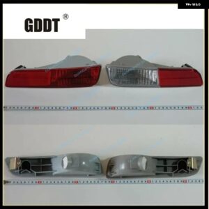 ストップランプバルブ アウトランダー GF 8336A102 2013-2015 リアバンパー ランプ エアトレック リア フォグランプ 8337A111 別個のバルブ - red 2 no bulb