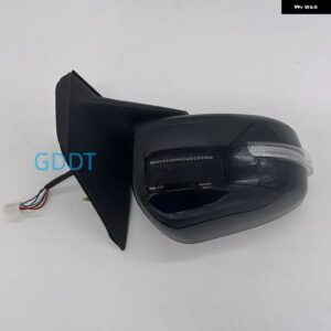 無塗装 7ワイヤー LHD 自動折りたたみサイドミラー ランサー CX CY CZ 7632A204 LED ウインカー ランプ付き 熱なし FORTIS - 7 Wires Right