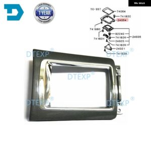 LHD カーボンコーティングシフトギアボックス カバー ランサー CY 8010A189 インテリア ボードフォルティス MT 装飾 EVO - Carbon Fiber