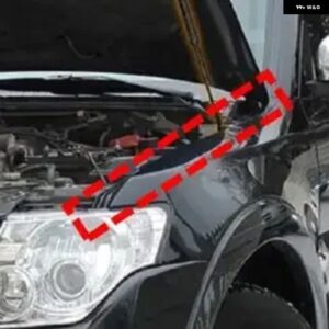 フードゴムシール パジェロ V90 2007-2023 5902A016 ボンネットウェザーストリップ モンテロ V80 ボディ クリップ SHOGUN 同じ V7 - left fender 61531