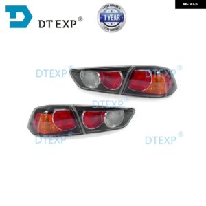 4個 テールランプランサー CY CX CZ 8330A107 2007-2020 ブラックストップランプフォルティス EX TURNIN 信号ハザード灯 EVO - Black B Kit