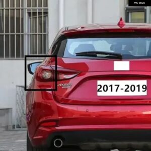 外側 2017-2019 LED テールライト MAZDA3 ハッチバックバルブ 無 テールリアライト アクセラパーキングウインカー ランプ - L OUT