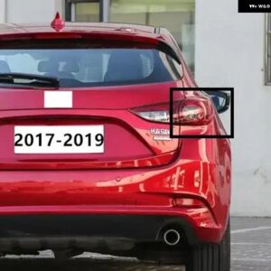 外側 2017-2019 LED テールライト MAZDA3 ハッチバックバルブ 無 テールリアライト アクセラパーキングウインカー ランプ - R OUT