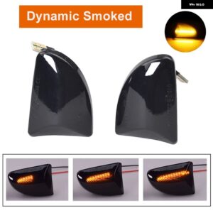 スモーク クリア レンズ サイド マーカー ランプ ターン シグナル ライト OEM A4519067700 スマート フォーツー 451 MK1 MKII 07-15 - Dynamic Smoked