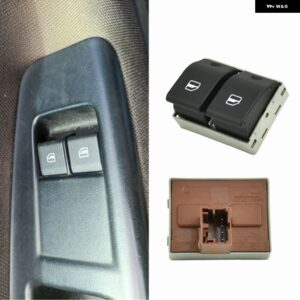 VW ポロ 9N 2002-2009 シート イビサコルドバ 6L2 電動ウィンドウマスタースイッチ 運転席側 6Q0959858 6Q0959858A - Brown base