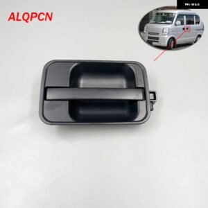 スズキ ドア アウター ハンドル ブラック フロントとリア サイド バン エブリィ GA 2005-2012 マツダ スクラム - Rear Left