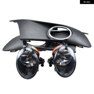 スタイリングハロゲン フォグランプ ライト + グリルカバー +ワイヤーハーネスキット TOURAN MK2 フェイスリフト 2011-15 - Halogen-cover