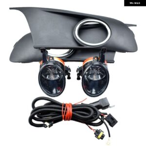 スタイリングハロゲン フォグランプ ライト + グリルカバー +ワイヤーハーネスキット TOURAN MK2 フェイスリフト 2011-15 - Halogen-Aset