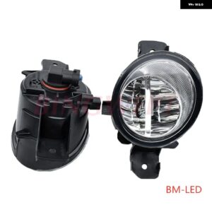2個 オーバル LED フォグランプ H11 N-ISSAN プリメーラ WP12 P12 2002 2003 2004 -2015 ハロゲン フォグランプ 55 ワット - LED-BM
