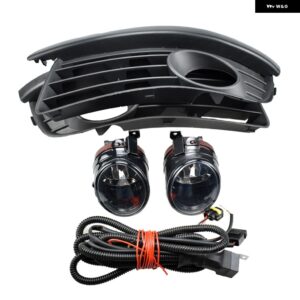 フォグライト カバー フレーム VW ジェッタ MK5 セダン 2006 2009 フォグライト カバー グリル自動フロントバンパー ドライビングランプとワイヤー - Aset